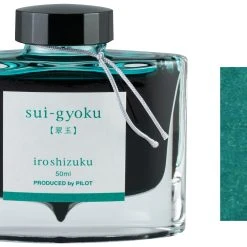 Deals 🥰 Pilot Iroshizuku Fountain Pen Ink Bottle, 50ml, Sui-gyoku 😍