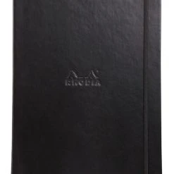 Best deal โ Rhodia Boutique Webnotebook, Bound 5 ½ X 8 ¼, Lined, Black, 96 Sheets โจ