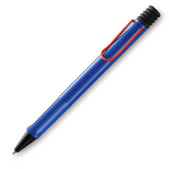 Hot Sale ???? Lamy Safari Retro Edition Ballpoint Pen, Blue & Red ????