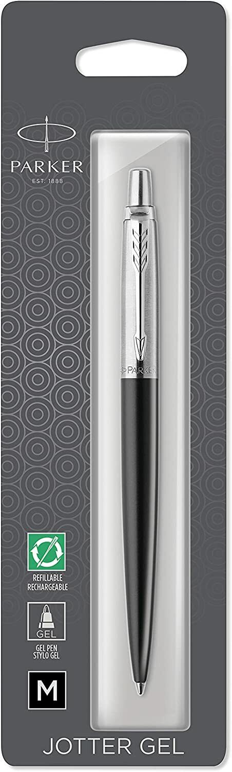 Parker Jotter Ballpoint Pen, Gel Ink, Black & Chrome Cheap ???? Parker Jotter Ballpoint Pen, Gel Ink, Black & Chrome ???? -Tibaldi shop 235c4844 a403 5abc 983f