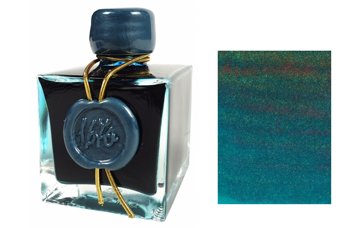 J Herbin 1670 Anniversary Fountain Pen Ink Bottle "Emerald of Chivor" Cheap ???? J Herbin 1670 Anniversary Fountain Pen Ink Bottle "Emerald Of Chivor" ???? -Tibaldi shop