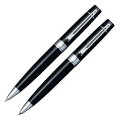 Cheap ⌛ Sheaffer 300 Ballpoint Pen & .7mm Pencil Set - Black Lacquer ????