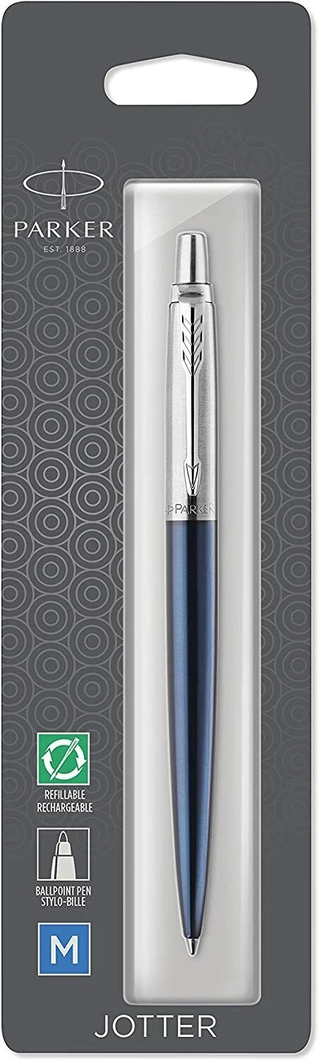 Flash Sale โ Parker Jotter Ballpoint Pen, Royal Blue ๐ - Image 2