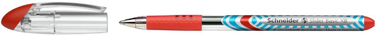 Schneider Slider Basic XB Ballpoint Pens, 10 Pack, Red, Extra Bold Brand new ❤️ Schneider Slider Basic XB Ballpoint Pens, 10 Pack, Red, Extra Bold ???? -Tibaldi shop