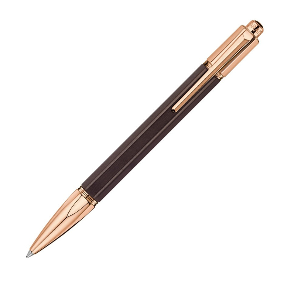 Caran D'Ache Varius Ballpoint Pen, Ebony Wood & Rose Gold, #4480.142 Cheap ???? Caran D'Ache Varius Ballpoint Pen, Ebony Wood & Rose Gold, #4480.142 ???? -Tibaldi shop