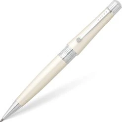Top 10 🤩 Cross Beverly Ballpoint Pen, Pearlescent White & Chrome 🤩