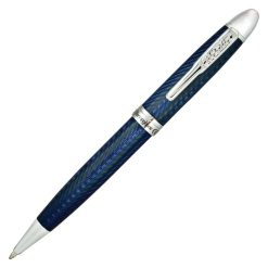 New ???? Conklin Herringbone Ballpoint Pen, Navy Blue ????