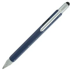 Hot Sale 🔔 Monteverde 9 In 1 One Touch Tool Ballpoint Pen & Stylus, Dark Blue ⌛