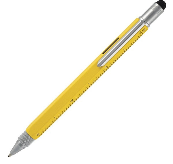Monteverde 9 in 1 One Touch Tool Ballpoint Pen & Stylus, Yellow Best Sale ???? Monteverde 9 In 1 One Touch Tool Ballpoint Pen & Stylus, Yellow ???? -Tibaldi shop