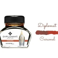 Best Pirce 🎉 Diplomat Octopus Fountain Pen Ink Bottle, 30ml, Caramel Brown 💯
