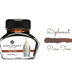 Top 10 👍 Diplomat Octopus Fountain Pen Ink Bottle, 30ml, Pine Tree 💯