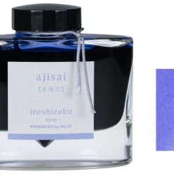 Outlet 🔥 Pilot Iroshizuku Fountain Pen Ink Bottle, 50ml, Ajisai ⭐