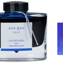 Budget 😀 Pilot Iroshizuku Fountain Pen Ink Bottle, 50ml, Asa-gao ❤️