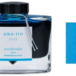 Wholesale 💯 Pilot Iroshizuku Fountain Pen Ink Bottle, 50ml, Ama-iro 🥰