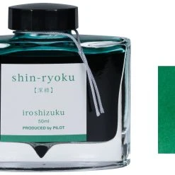 Flash Sale 🛒 Pilot Iroshizuku Fountain Pen Ink Bottle, 50ml, Shin-ryoku ❤️