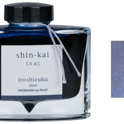 Top 10 👍 Pilot Iroshizuku Fountain Pen Ink Bottle, 50ml, Shin-kai 👍