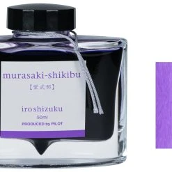Coupon 🤩 Pilot Iroshizuku Fountain Pen Ink Bottle, 50ml, Murasaki-Shikibu 🧨