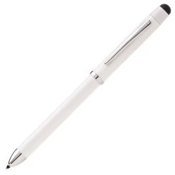 Best deal 👏 Cross Tech3 Multi-Function Ballpoint Pen & Stylus, White & Chrome 💯