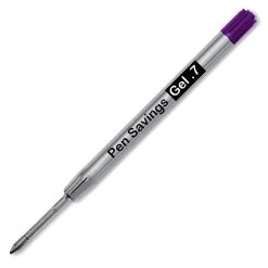 Hot Sale 🛒 Pen Savings Parker Style Ballpoint Pen Refills, GEL Ink, .7mm, Purple Ink ✔️