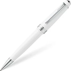 Buy 😉 Cross Bailey Light Ballpoint Pen, Polished White Resin 🧨