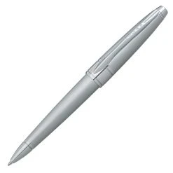 Cheap 👏 Cross Apogee Ballpoint Pen, Brushed Chrome, New, #AT0122-18 😀