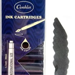 Cheapest 🥰 Conklin Fountain Pen Ink Cartridges, 12 Pack, Black ❤️