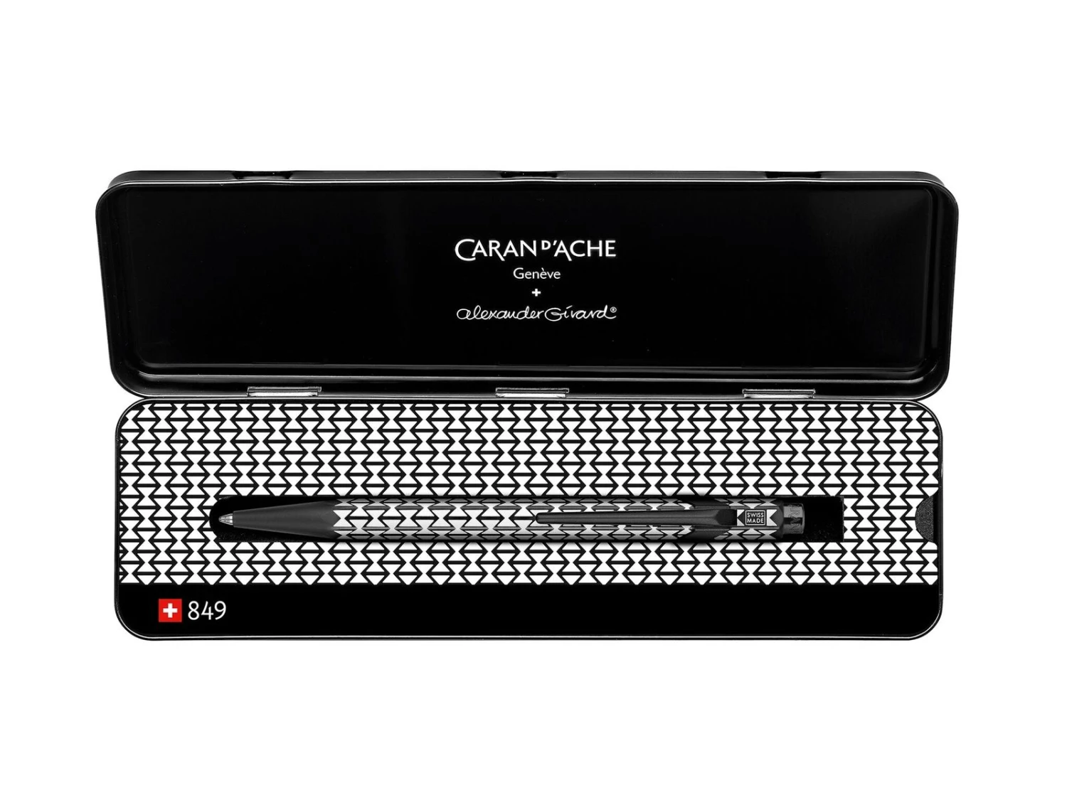 Buy π Caran D'Ache 849 Ballpoint Pen Alexander Girard Black, #849.124 π - Image 2