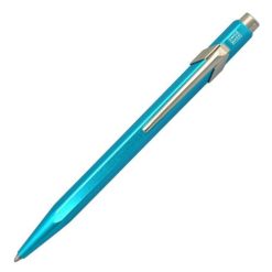 Cheapest ???? Caran D'Ache 849 Metal-X Ballpoint Pen Turquoise #849.171 ????