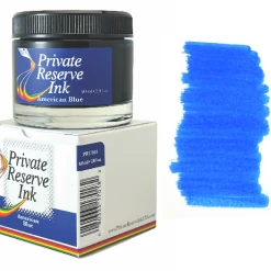 Cheapest 💯 Private Reserve Fountain Pen Ink Bottle, 60ml, American Blue 💯
