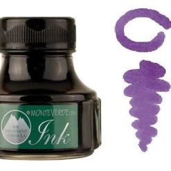 Brand new 🔥 Monteverde 90ml Gemstone Fountain Pen Ink Bottle, Amethyst ⭐