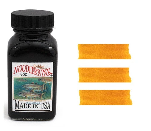 Outlet π Noodlers Fountain Pen Ink Bottle - Golden Brown β¨