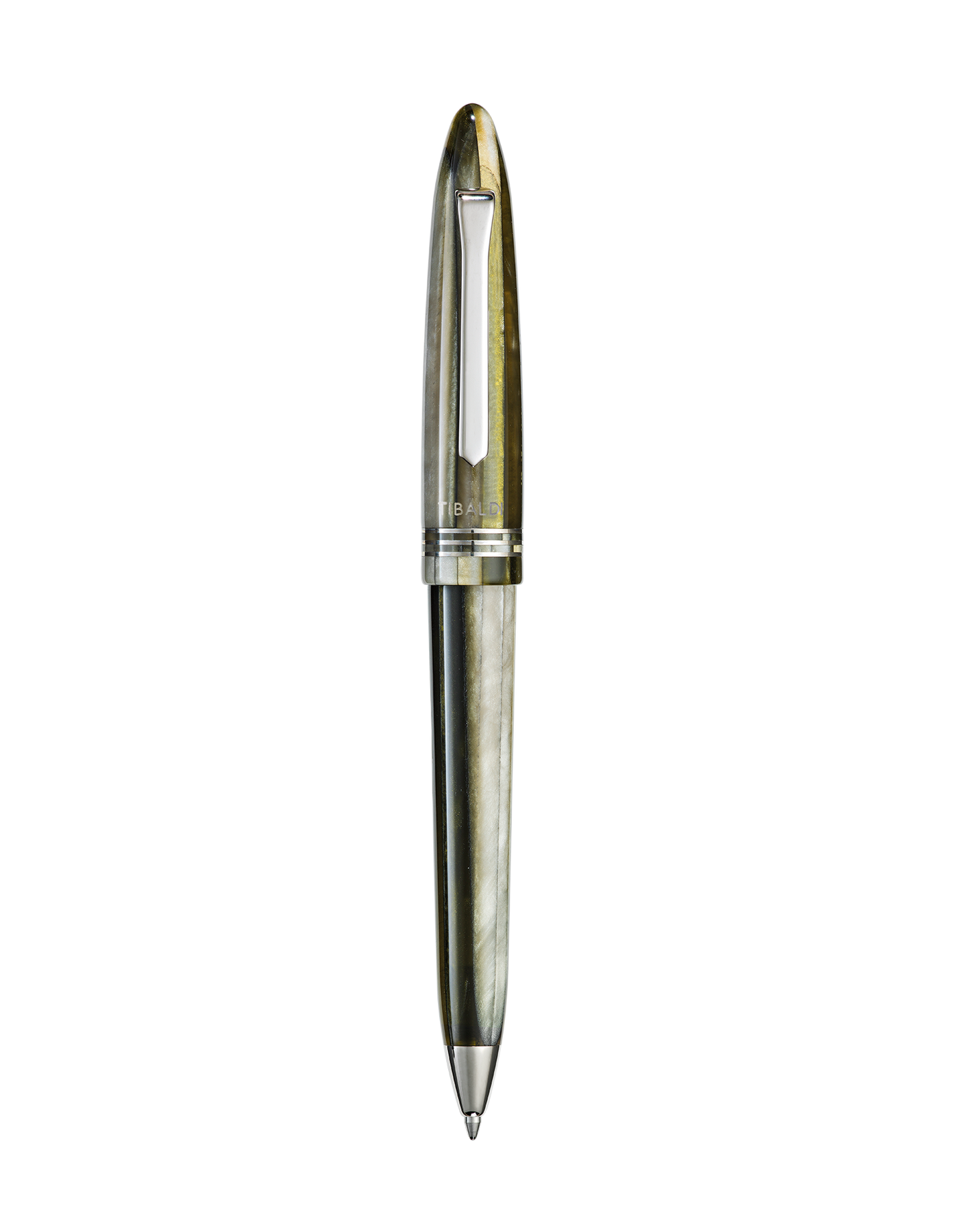 Tibaldi Bononia Martini Olive Resin Ballpoint Pen Best Pirce ???? Tibaldi Bononia Martini Olive Resin Ballpoint Pen ⌛ -Tibaldi shop BNN