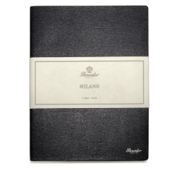 Top 10 ✔️ Pineider Notes Milano Leather Notebook, Midnight Black, Lined Ivory Paper ❤️