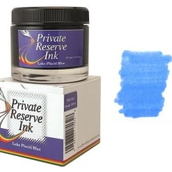 New 😉 Private Reserve Fountain Pen Ink Bottle, 60ml, Lake Placid Blue ⌛