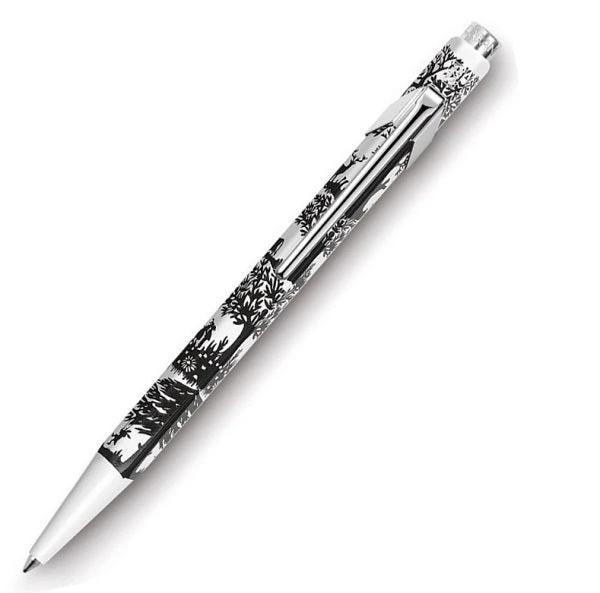 Budget ๐ Caran D'Ache 849 Cut Up Paper Ballpoint Pen, Brand New, #849.254 ๐
