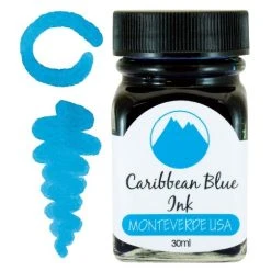 Best Pirce 🔔 Monteverde 30ml Fountain Pen Ink Bottle, Caribbean Blue 🎉