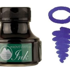 Wholesale 🎁 Monteverde 90ml Gemstone Fountain Pen Ink Bottle, Charoite 🌟