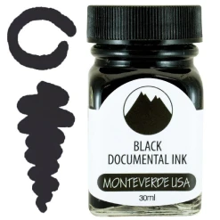 Cheapest ⌛ Monteverde 30ml Fountain Pen Ink Bottle, Documental Black 🧨