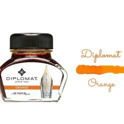 Buy 🎁 Diplomat Octopus Fountain Pen Ink Bottle, 30ml, Orange 🧨