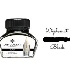 Hot Sale 👍 Diplomat Octopus Fountain Pen Ink Bottle, 30ml, Black 🌟
