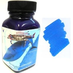 Cheap 😀 Noodlers Fountain Pen Ink Bottle - Baltimore Canyon Blue 😀