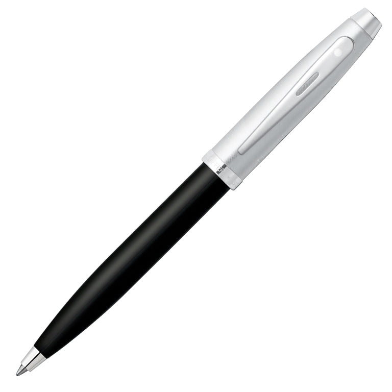 Sheaffer 100 Ballpoint Pen, Black Lacquer & Brushed Chrome Best Pirce ???? Sheaffer 100 Ballpoint Pen, Black Lacquer & Brushed Chrome ???? -Tibaldi shop E2931351