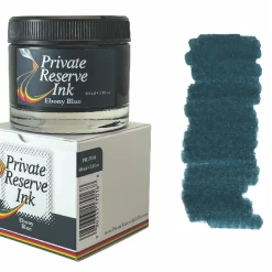 Budget 🌟 Private Reserve Fountain Pen Ink Bottle, 60ml, Ebony Blue 💯