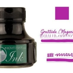 Cheapest ✨ Monteverde 90ml Emotion Fountain Pen Ink Bottle, Gratitude Magenta 🥰