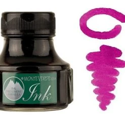 Deals ⌛ Monteverde 90ml Gemstone Fountain Pen Ink Bottle, Garnet 🤩