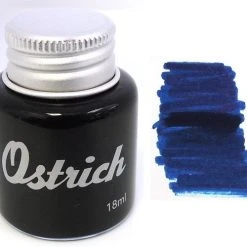 Brand new 🛒 Ostrich Fountain Pen Ink Bottle, 18ml, Love The Sea Blue 🔥