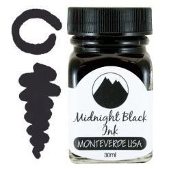 Cheap 💯 Monteverde 30ml Fountain Pen Ink Bottle, Midnight Black ✨
