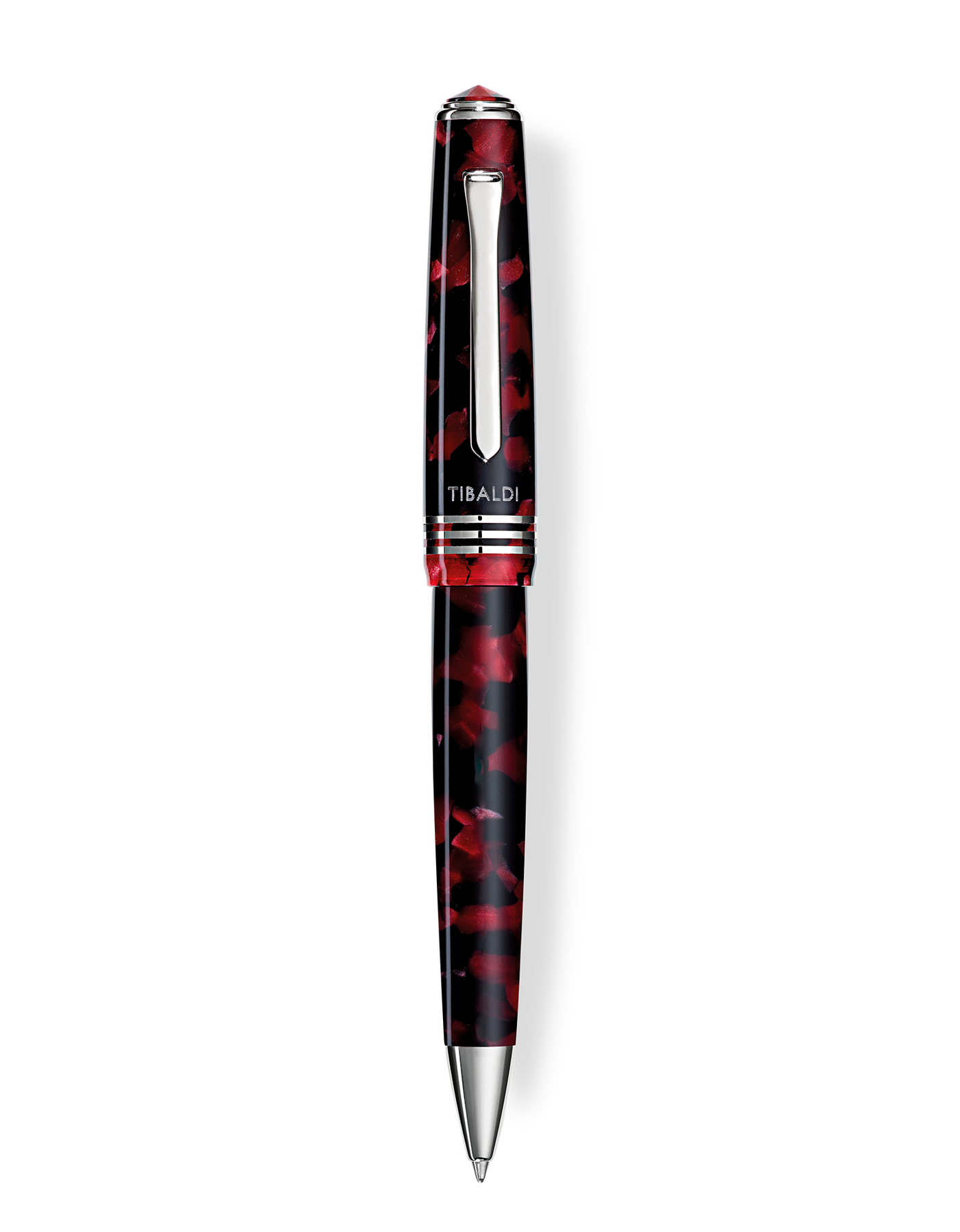 Tibaldi N60 Ruby Red Resin Ballpoint Pen Flash Sale ???? Tibaldi N60 Ruby Red Resin Ballpoint Pen ???? -Tibaldi shop N60