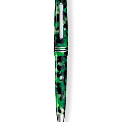 Outlet ???? Tibaldi N60 Emerald Green Resin Ballpoint Pen ❤️