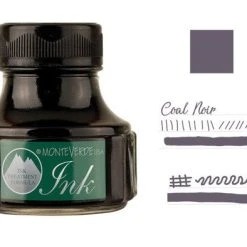Budget 🌟 Monteverde 90ml Fountain Pen Ink Bottle, Coal Noir 🎁